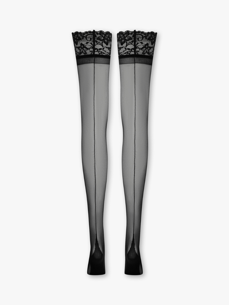 Lace Top Hold Ups