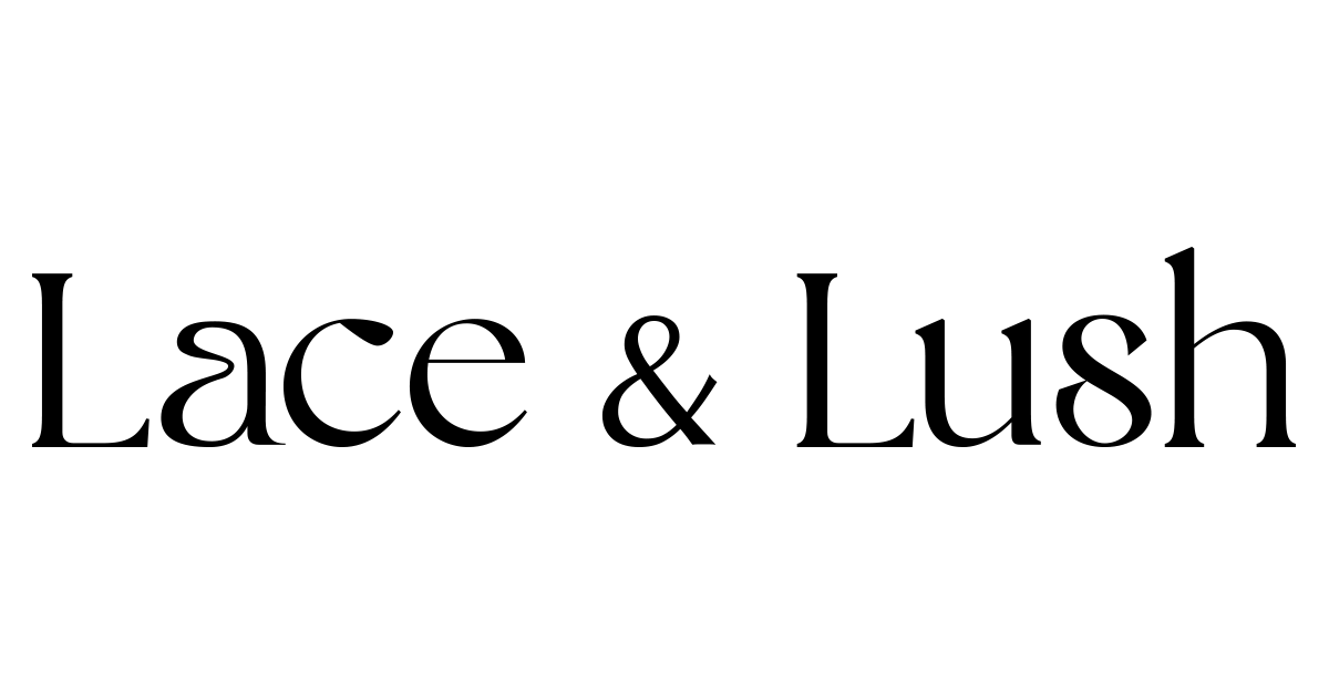 The picture laceandlush.com shows when its homepage is shared